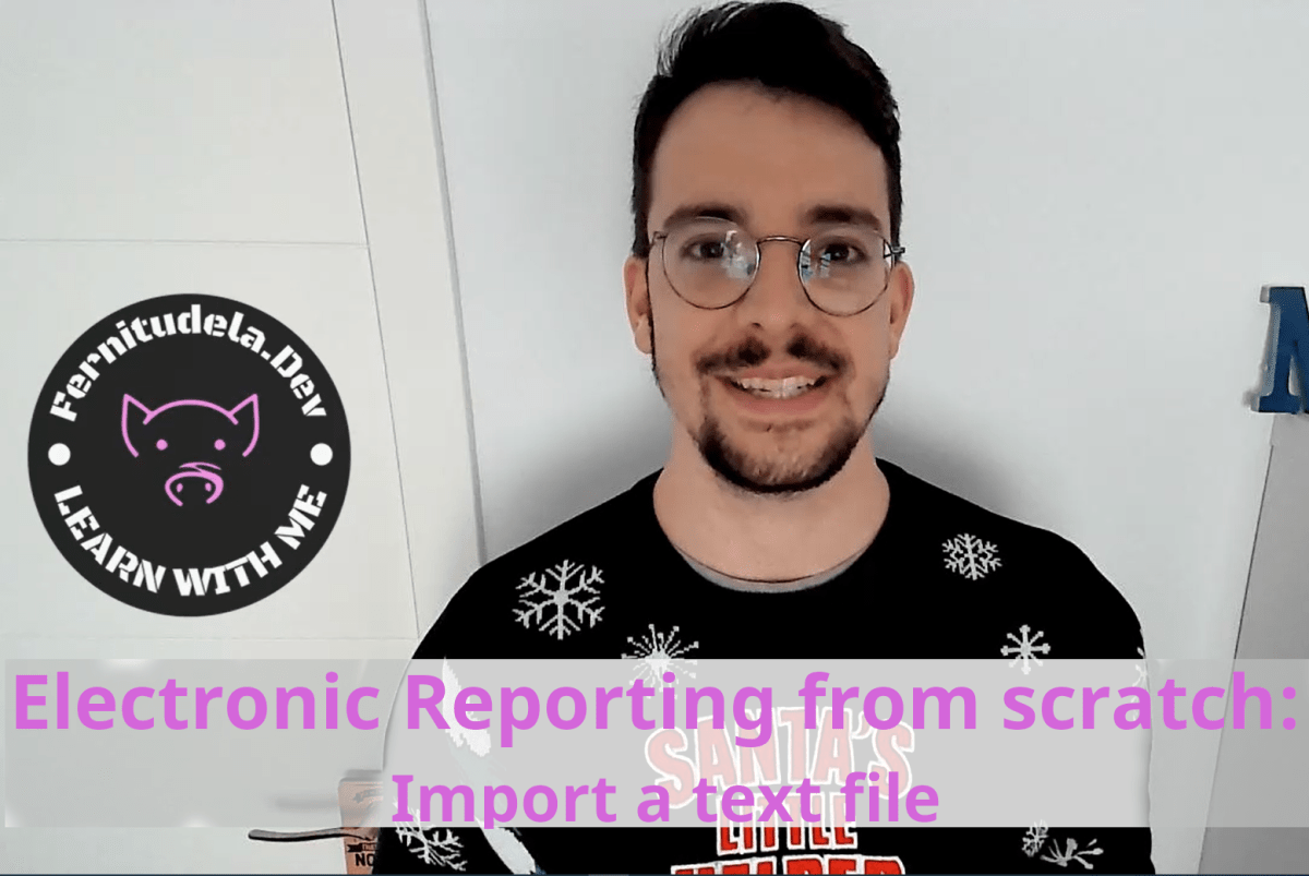 D365FO Electronic Reporting (GER) From Scratch part 1: Importing a text ...