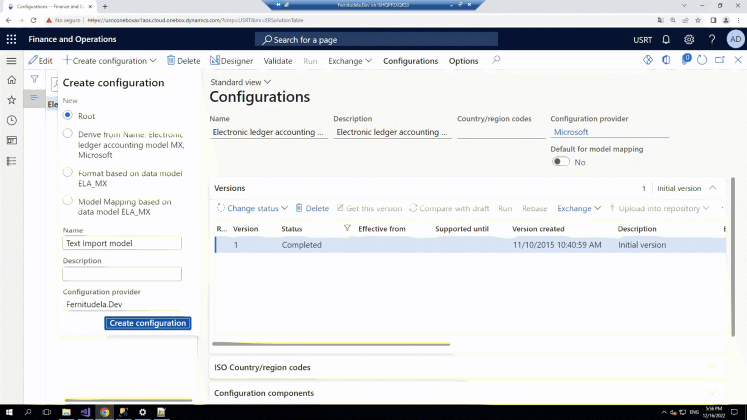 D365FO Electronic Reporting (GER) From Scratch part 1: Importing a text ...