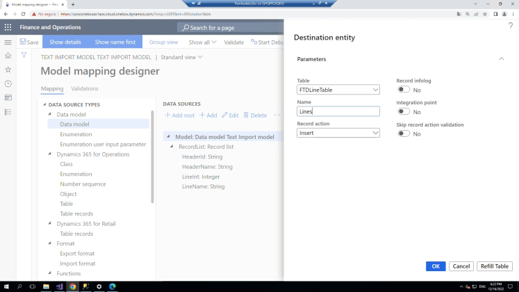 D365FO Electronic Reporting (GER) From Scratch part 1: Importing a text ...