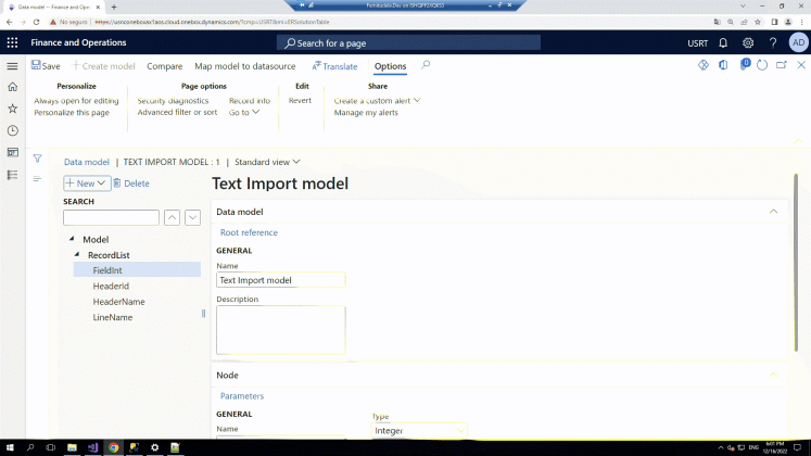 D365FO Electronic Reporting (GER) From Scratch part 1: Importing a text ...
