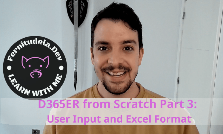 D365FO Electronic Reporting from Scratch part 3: Use of Parameters and Excel Format