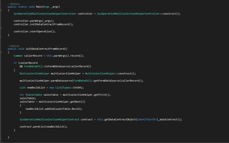 Using a List in our x++ DataContract โ Fernitudela.dev
