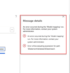 D365FO ER (GER): Error while evaluating expression… – Fernitudela.dev